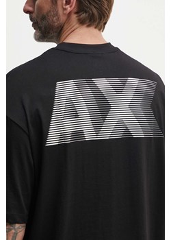 Armani Exchange t-shirt bawełniany męski kolor czarny z nadrukiem 3DZTHJ ZJBYZ ze sklepu ANSWEAR.com w kategorii T-shirty męskie - zdjęcie 173815285
