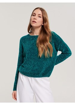 Sinsay - Sweter z miękkiej dzianiny - zielony ze sklepu Sinsay w kategorii Swetry damskie - zdjęcie 173815617