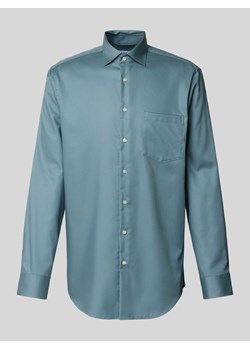Koszula biznesowa o kroju regular fit z kieszenią na piersi ze sklepu Peek&Cloppenburg  w kategorii Koszule męskie - zdjęcie 173815889