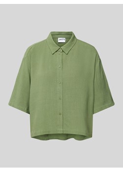 Bluzka koszulowa z rękawem o dł. 3/4 ze sklepu Peek&Cloppenburg  w kategorii Koszule damskie - zdjęcie 173815907