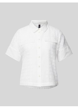 Bluzka z koronką szydełkową ze sklepu Peek&Cloppenburg  w kategorii Koszule damskie - zdjęcie 173815926