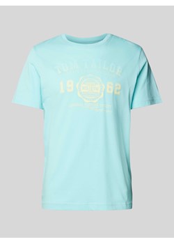 T-shirt z okrągłym dekoltem ze sklepu Peek&Cloppenburg  w kategorii Podkoszulki męskie - zdjęcie 173816028