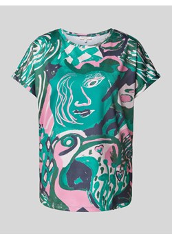 T-shirt z rozcięciami po bokach ze sklepu Peek&Cloppenburg  w kategorii Bluzki damskie - zdjęcie 173816145