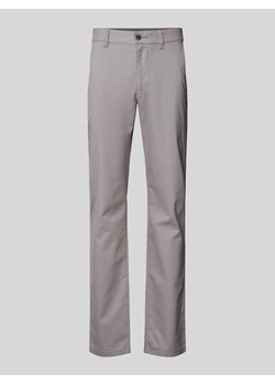 Spodnie o kroju regular fit z wpuszczanymi kieszeniami ze sklepu Peek&Cloppenburg  w kategorii Spodnie męskie - zdjęcie 173816195