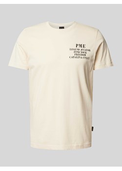 T-shirt z nadrukiem z napisem i logo ze sklepu Peek&Cloppenburg  w kategorii T-shirty męskie - zdjęcie 173816298