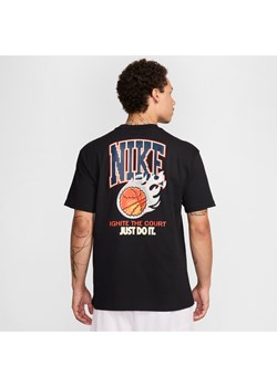 Męski T-shirt do koszykówki Nike Max90 - Czerń ze sklepu Nike poland w kategorii T-shirty męskie - zdjęcie 173816656