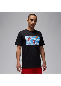 T-shirt męski Jordan Flight Essentials - Czerń ze sklepu Nike poland w kategorii T-shirty męskie - zdjęcie 173816697
