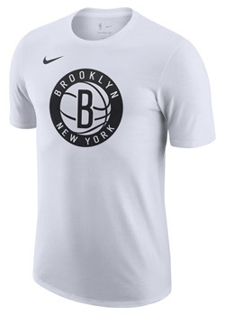 T-shirt męski Nike NBA Brooklyn Nets Essential - Biel ze sklepu Nike poland w kategorii T-shirty męskie - zdjęcie 173816756