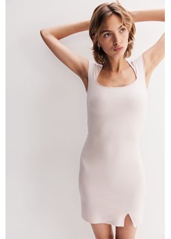 H & M - Sukienka bodycon z kapturkowym rękawem - Różowy ze sklepu H&M w kategorii Sukienki - zdjęcie 173816976