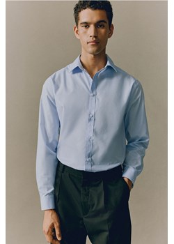 H & M - Koszula Easy iron Regular Fit - Niebieski ze sklepu H&M w kategorii Koszule męskie - zdjęcie 173816985
