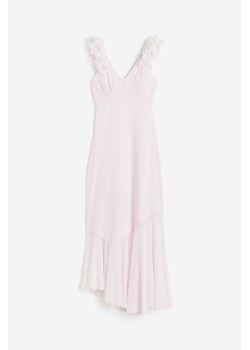 H & M - Frill-trimmed mesh dress - Różowy ze sklepu H&M w kategorii Sukienki - zdjęcie 173817005