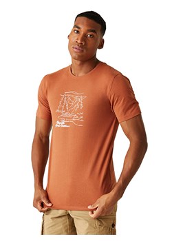 Regatta Koszulka &quot;Cline VIII&quot; w kolorze pomarańczowym ze sklepu Limango Polska w kategorii T-shirty męskie - zdjęcie 173818865