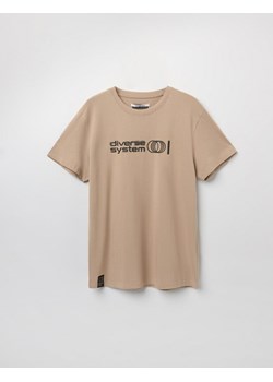 Koszulka SYS SPRAY Beż S ze sklepu Diverse w kategorii T-shirty męskie - zdjęcie 173819175