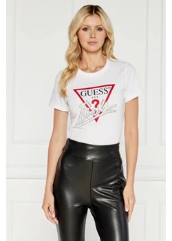GUESS T-shirt | Regular Fit ze sklepu Gomez Fashion Store w kategorii Bluzki damskie - zdjęcie 173819669