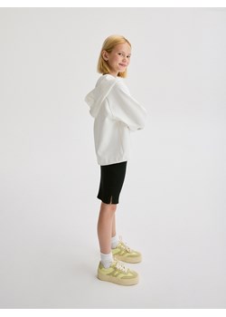 Reserved - Prążkowana spódnica - czarny ze sklepu Reserved w kategorii Spódnice dziewczęce - zdjęcie 173821566