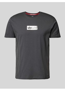 T-shirt z nadrukiem z logo ze sklepu Peek&Cloppenburg  w kategorii T-shirty męskie - zdjęcie 173822938