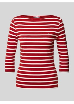 Bluzka z długim rękawem i dekoltem w łódkę model ‘NEW CODY’ ze sklepu Peek&Cloppenburg  w kategorii Bluzki damskie - zdjęcie 173822997