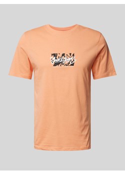 T-shirt z nadrukiem z logo ze sklepu Peek&Cloppenburg  w kategorii T-shirty męskie - zdjęcie 173824527