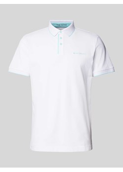 Koszulka polo z wyhaftowanym logo ze sklepu Peek&Cloppenburg  w kategorii T-shirty męskie - zdjęcie 173824558