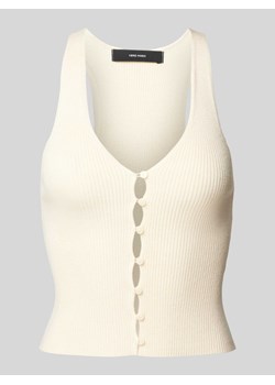Top na ramiączkach z dekoltem w serek ze sklepu Peek&Cloppenburg  w kategorii Bluzki damskie - zdjęcie 173824589