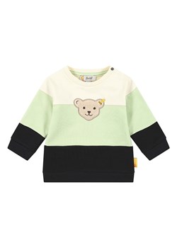 Steiff Bluza w kolorze zielono-kremowo-czarnym ze sklepu Limango Polska w kategorii Odzież dla niemowląt - zdjęcie 173824987