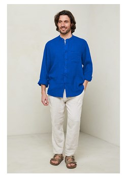 Lin Passion Koszula w kolorze niebieskim ze sklepu Limango Polska w kategorii Koszule męskie - zdjęcie 173825047