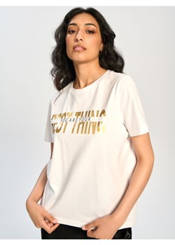 Sinsay - Koszulka z nadrukiem - biały ze sklepu Sinsay w kategorii Bluzki damskie - zdjęcie 173825859