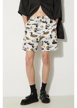 Human Made szorty bawełniane Duck Shorts kolor beżowy HM27PT018 ze sklepu PRM w kategorii Spodenki męskie - zdjęcie 173827279