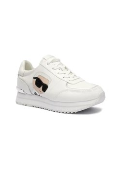 Karl Lagerfeld Skórzane sneakersy VELOCITA II ze sklepu Gomez Fashion Store w kategorii Buty sportowe damskie - zdjęcie 173827459
