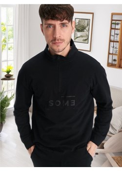 Sinsay - Koszulka z długimi rękawami - czarny ze sklepu Sinsay w kategorii Bluzy męskie - zdjęcie 173828758