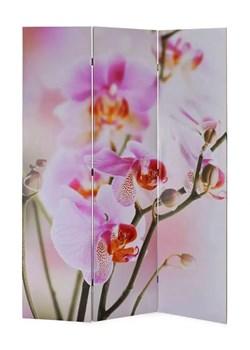 Parawan z motywem kwiatowym - Folken 3X 120 x 170 cm ze sklepu Edinos.pl w kategorii Meble - zdjęcie 173828907