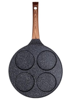 Granitowa patelnia do jajek i placuszków 26cm - Zirex 7X ze sklepu Edinos.pl w kategorii Naczynia - zdjęcie 173829428