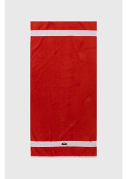 Lacoste ręcznik bawełniany L Casual Glaieul 70 x 140 cm ze sklepu ANSWEAR.com w kategorii Ręczniki - zdjęcie 173831838