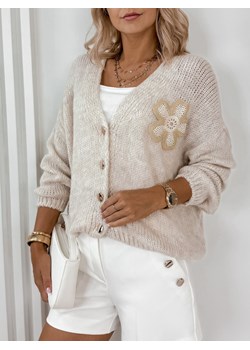 sweter hanako beżowy one size ze sklepu UBRA w kategorii Swetry damskie - zdjęcie 173832825