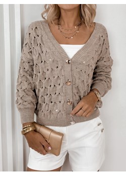 sweter manami ciemnobeżowy one size ze sklepu UBRA w kategorii Swetry damskie - zdjęcie 173832837