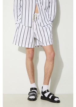 MKI MIYUKI ZOKU szorty bawełniane Striped Shorts kolor czarny STRIPED.SHORTS ze sklepu PRM w kategorii Spodenki męskie - zdjęcie 173833109