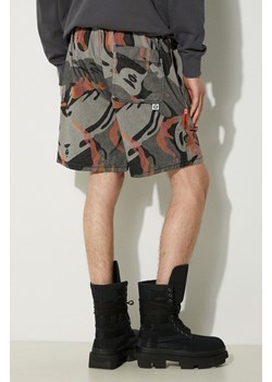 AAPE szorty bawełniane kolor szary AAPSPMA690XXM ze sklepu PRM w kategorii Spodenki męskie - zdjęcie 173833117
