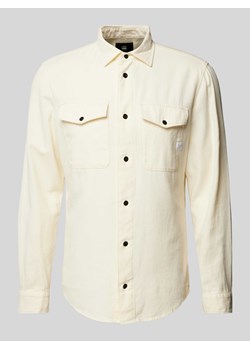 Koszula casualowa o kroju slim fit z kieszeniami na piersi model ‘Marine’ ze sklepu Peek&Cloppenburg  w kategorii Koszule męskie - zdjęcie 173833236