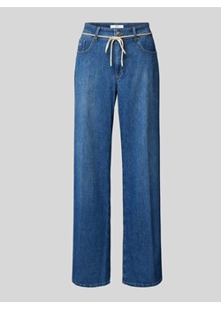 Jeansy o kroju regular fit z wiązanym paskiem model ‘Style.Morgan’ ze sklepu Peek&Cloppenburg  w kategorii Jeansy damskie - zdjęcie 173833238