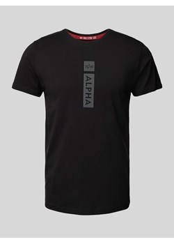 T-shirt z nadrukiem z logo ze sklepu Peek&Cloppenburg  w kategorii T-shirty męskie - zdjęcie 173833259