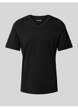 T-shirt z detalem z logo model ‘ORGANIC’ ze sklepu Peek&Cloppenburg  w kategorii T-shirty męskie - zdjęcie 173833296
