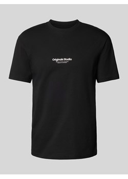 T-shirt z nadrukiem z logo model ‘VESTERBRO’ ze sklepu Peek&Cloppenburg  w kategorii T-shirty męskie - zdjęcie 173833309