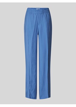 Spodnie materiałowe o kroju regular fit z elastycznym pasem model ‘Style.Maine’ ze sklepu Peek&Cloppenburg  w kategorii Spodnie damskie - zdjęcie 173833326