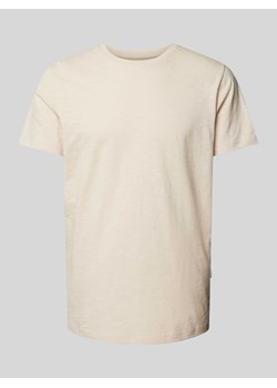 T-shirt z okrągłym dekoltem model 'ASPEN SLUB’ ze sklepu Peek&Cloppenburg  w kategorii T-shirty męskie - zdjęcie 173833485