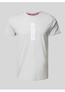 T-shirt z nadrukiem z logo ze sklepu Peek&Cloppenburg  w kategorii T-shirty męskie - zdjęcie 173833786