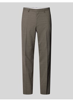 Spodnie do garnituru z efektem melanżu ze sklepu Peek&Cloppenburg  w kategorii Spodnie męskie - zdjęcie 173833817