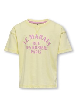 KIDS ONLY Koszulka &quot;Sinna&quot; w kolorze żółtym ze sklepu Limango Polska w kategorii Bluzki dziewczęce - zdjęcie 173834145