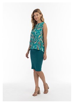 Usha Bluzka w kolorze turkusowym ze sklepu Limango Polska w kategorii Bluzki damskie - zdjęcie 173834258