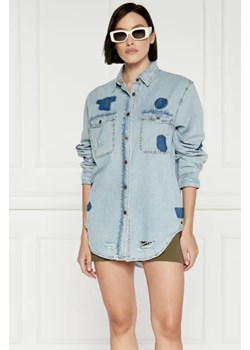 One Teaspoon Jeansowa koszula HENDRIXE | Oversize fit ze sklepu Gomez Fashion Store w kategorii Koszule damskie - zdjęcie 173835286