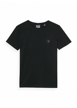 Damski t-shirt basic Guess Colette - czarny ze sklepu Sportstylestory.com w kategorii Bluzki damskie - zdjęcie 173836796